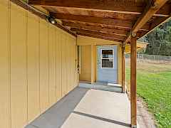 Covered Patio Entrance